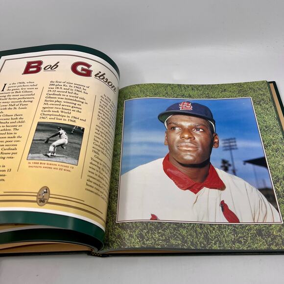 VNTG 1994 Baseball Legends of All Time Hardcover Green MLB - Picture 7 of 10
